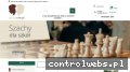 Screenshot strony szachy.com.pl