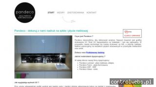 PANDECO nadruki na szkle wrocław