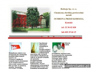 Rodozja Sp. z o.o. Warszawa usuwanie farb