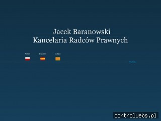 JACEK BARANOWSKI KANCELARIA RADCÓW PRAWNYCH kancelaria prawna