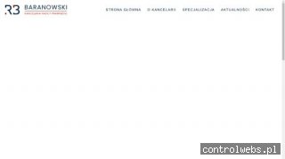 JACEK BARANOWSKI KANCELARIA RADCÓW PRAWNYCH kancelaria prawna