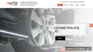 MOTOSTREFA ROMAN WYLECIAŁ SERWIS geometria kół olsztyn