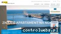 Screenshot strony www.norda-apartamenty.pl