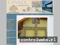 Screenshot strony www.cannex.pl