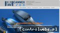 Screenshot strony www.cannex.pl