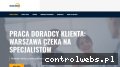 Screenshot strony doradca-klienta-warszawa.abc.pl