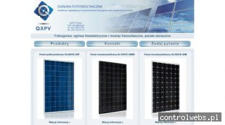 Baterie słoneczne i panele fotowoltaiczne QXPV