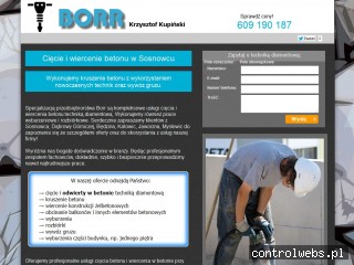 BORR. KRZYSZTOF KUPIŃSKI wiercenie w betonie mysłowice