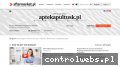 Screenshot strony www.aptekapultusk.pl