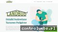 Screenshot strony landbud.eu