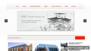 Nowoczesne Kontenery Handlowe - Producent obiektów z płyt