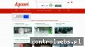 Screenshot strony www.aspamet.pl