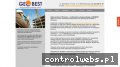 Screenshot strony www.geobest.waw.pl