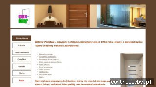 MAX-DOOR renowacja drzwi