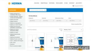 Etykiety samoprzylepne Herma