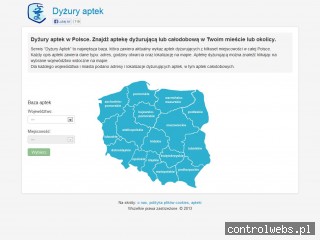 Dyżury Aptek