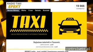 RADIO TAXI EFEKT taxi bagażowe