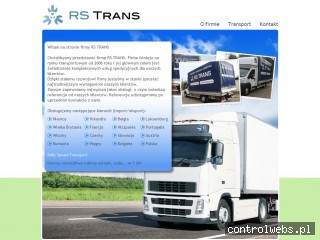 RS Trans transport Francja Polska