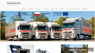 GALAAUTO przewóz towarów