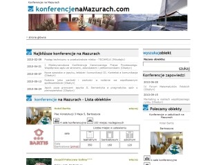 Konferencje na Mazurach