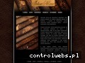 Screenshot strony www.luxuryleather.eu