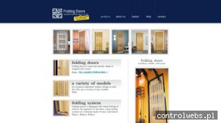 ZAKŁAD STOLARSKI KLACZAK folding door