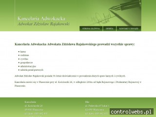 Usługi adwokackie - Rajakowski.pl