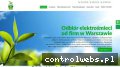 Screenshot strony www.elektrosmieci.warszawa.pl