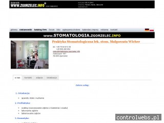 ZGORZELEC.INFO lakowanie zębów