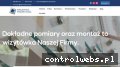 Screenshot strony szklarzokuniew.pl