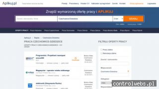 Oferty pracy czechowice