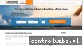 Screenshot strony modlinparking.pl