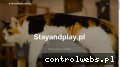 Screenshot strony www.stayandplay.pl