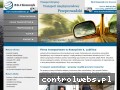 Screenshot strony www.transbuslubliniec.pl