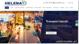 Transport morski ,Transport kontenerów HELENA-TS Gdynia