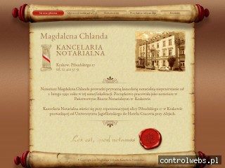 KANCELARIA NOTARIALNA MGR MAGDALENA CHLANDA umowy notarialne