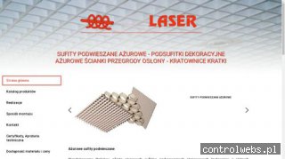 Sufity podwieszane i kratownice z firmą Laser.