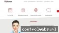 Screenshot strony www.exploreo.pl