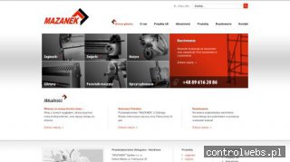 MAZANEK SP. Z O.O. DOBRE MIASTO maszyny do obróbki blach