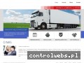 Screenshot strony transportdogrecji.org.pl