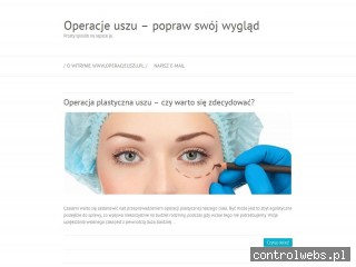 Serwis www.OperacjeUszu.pl
