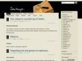 Screenshot strony sentencje-aforyzmy.pl