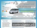 Screenshot strony www.sprintbus.eu