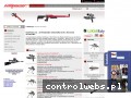 Screenshot strony www.gunpower.eu
