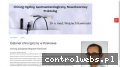Screenshot strony chirurgiakrakow.com.pl