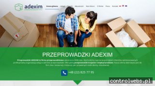 Adexim przeprowadzki mieszkań Warszawa