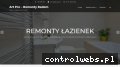 Screenshot strony lazienki.radom.pl