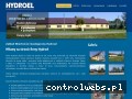 Screenshot strony www.hydroel.com.pl