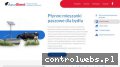 Screenshot strony www.aquablendpolska.com