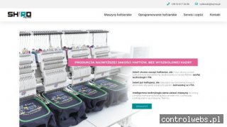 RYDLEWSKA SERVICE ANNA RYDLEWSKA Maszyny hafciarskie